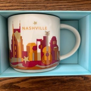 Starbucks Nashville You Are Here Mug